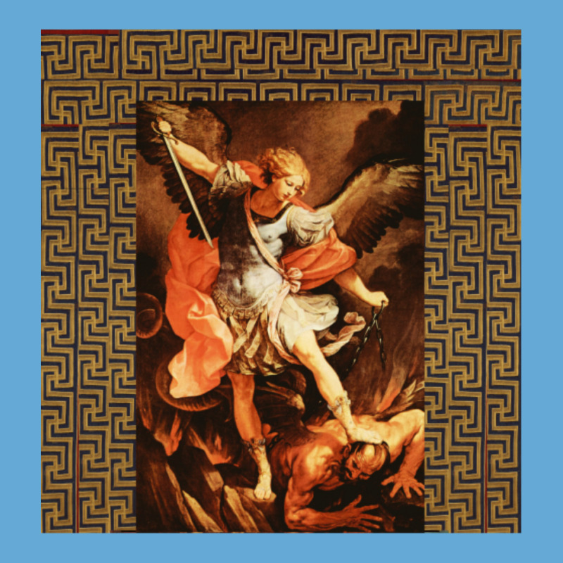 St. Michael Archangel By Guido Reni Basic T-shirt by cm-arts | Artistshot