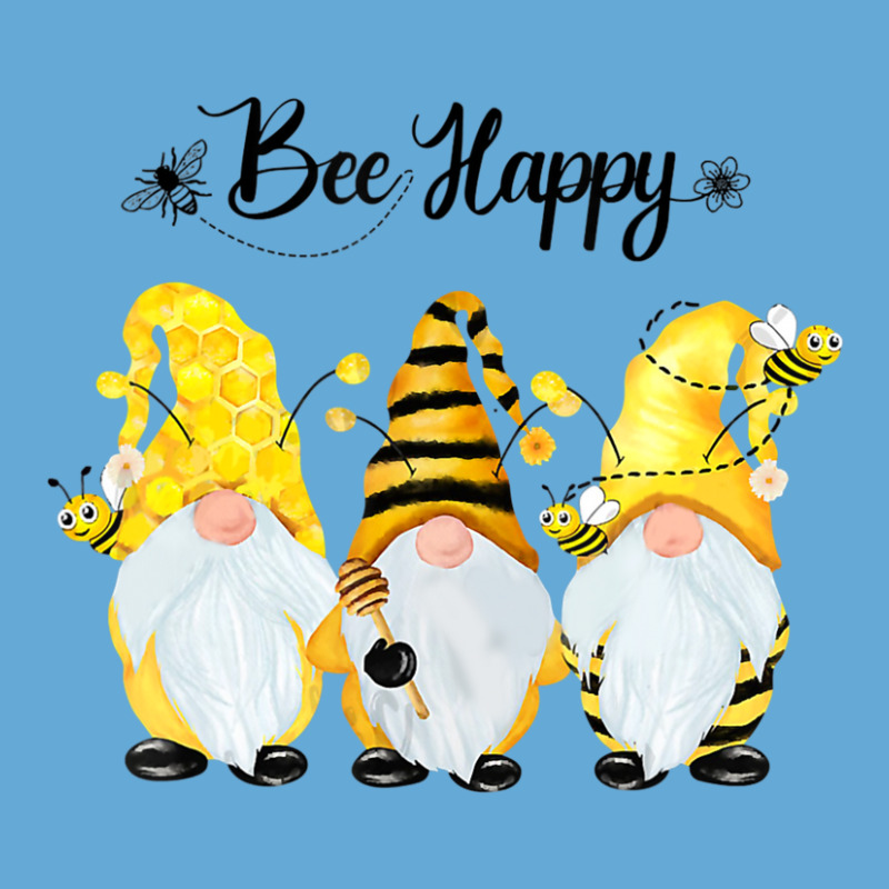 Bee Happy Bee Gnome Spring Basic T-shirt | Artistshot