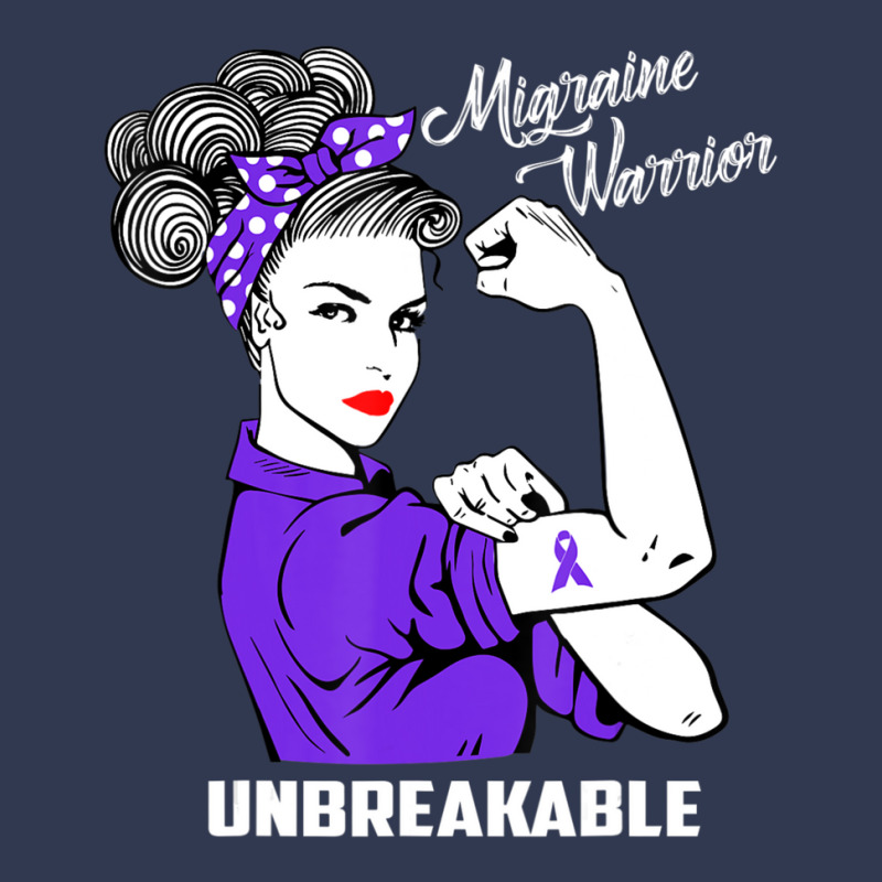 Migraine Warrior Unbreakable Awareness Basic T-shirt | Artistshot