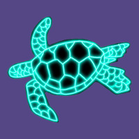 Neon Sea Turtle Basic T-shirt | Artistshot