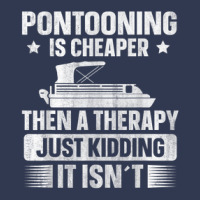 Pontooning Boating Pontoon Boat Therapy Funny Basic T-shirt | Artistshot