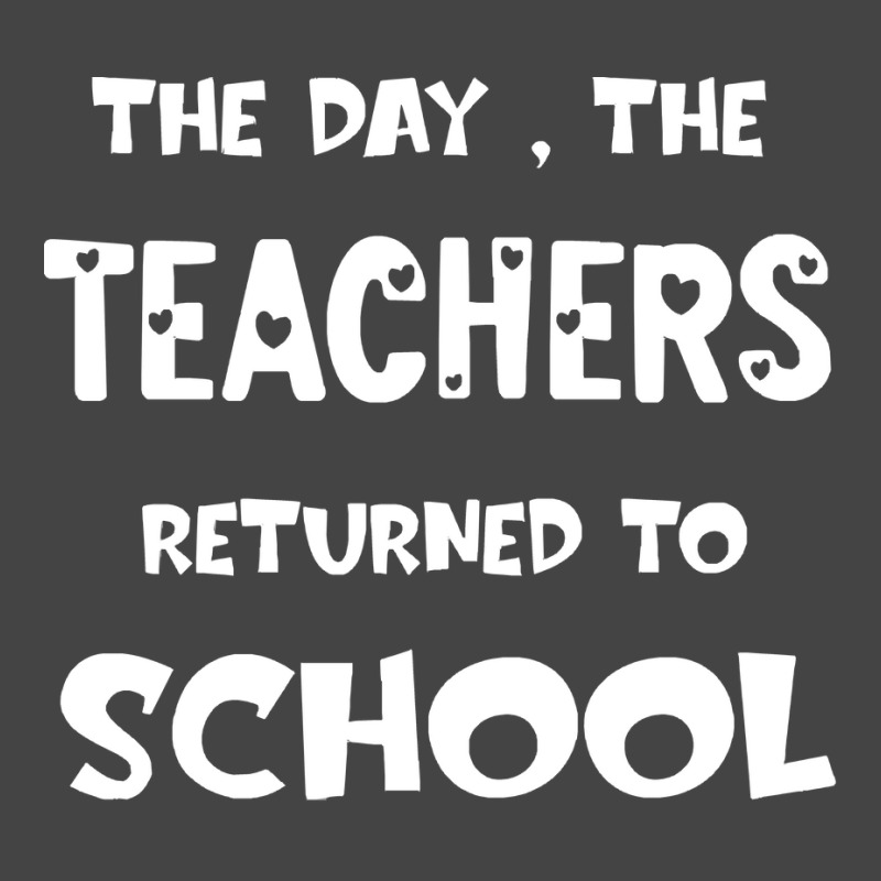 Teachers Returned To School T  Shirt The Day The Teachers Returned To Basic Youth T-shirt | Artistshot