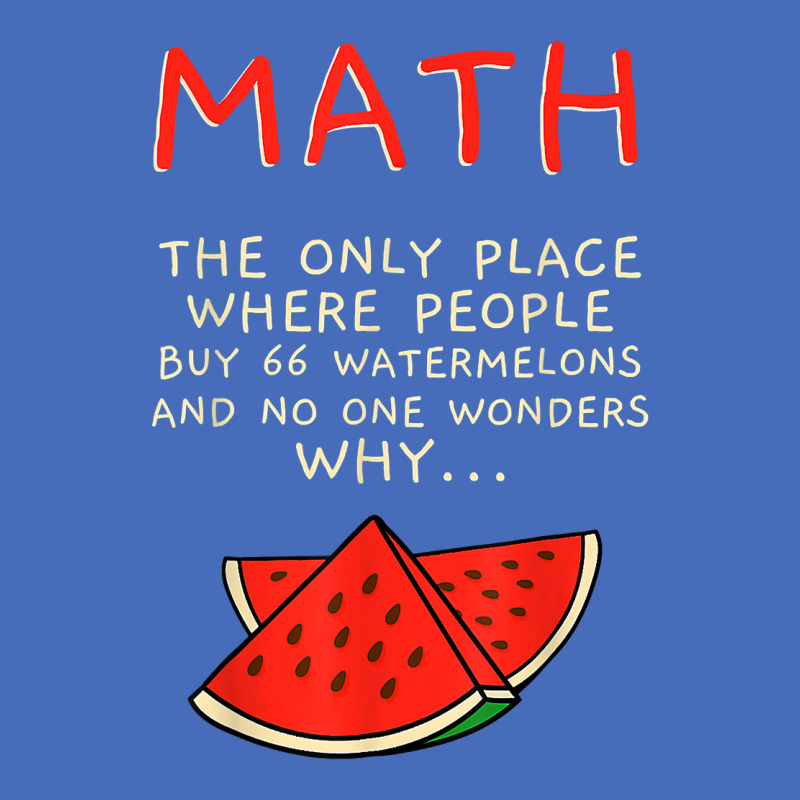 Math And Watermelons Mathematics Calculation Numbers T Shirt Basic Youth T-shirt by cm-arts | Artistshot