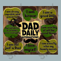 Dad Daily Affirmations Unisex Sherpa-lined Denim Jacket | Artistshot