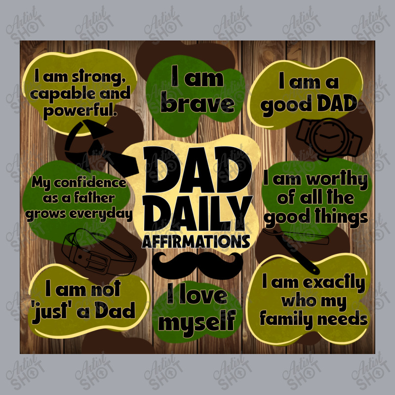 Dad Daily Affirmations Long Sleeve Shirts | Artistshot