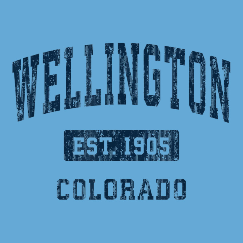 Wellington Colorado Co Vintage Athletic Sports Design Basic T-shirt | Artistshot