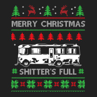 Merry Christmas Shitter S Full Funny Holiday Ugly Christmas Basic T-shirt | Artistshot