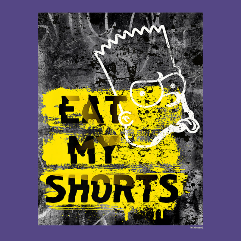 The Simpsons Bart Simpson Eat My Shorts Graffiti Premium T Shirt Basic T-shirt by cm-arts | Artistshot