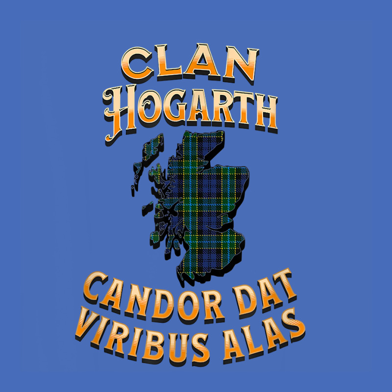 Hogarth Scottish Clan Motto And Tartan T Shirt Basic T-shirt by cm-arts | Artistshot