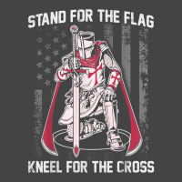 Stand For The Flag Kneel For The Cross Crusader Knights T Shirt Basic T-shirt | Artistshot