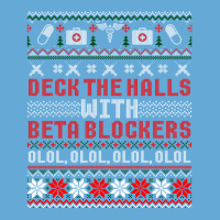 Deck The Halls Beta Blockers Nurse Christmas Ugly Sweater Basic Youth T-shirt | Artistshot