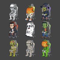 Gaming Halloween Skeleton Vampire Gamer Zombie Boys Kids Long Sleeve T Basic Youth T-shirt | Artistshot