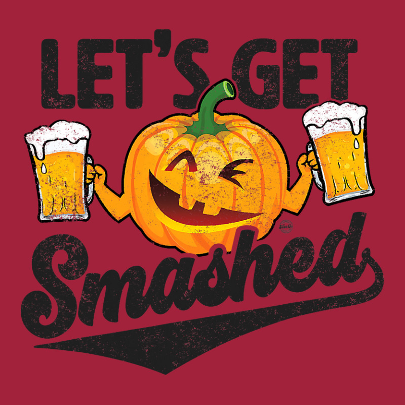 Lets Get Smashed Funny Pumpkin Beer Halloween Basic T-shirt by Thanhhuong90 | Artistshot