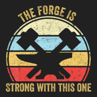 The Forge Is Strong With This One Blacksmith Basic T-shirt | Artistshot