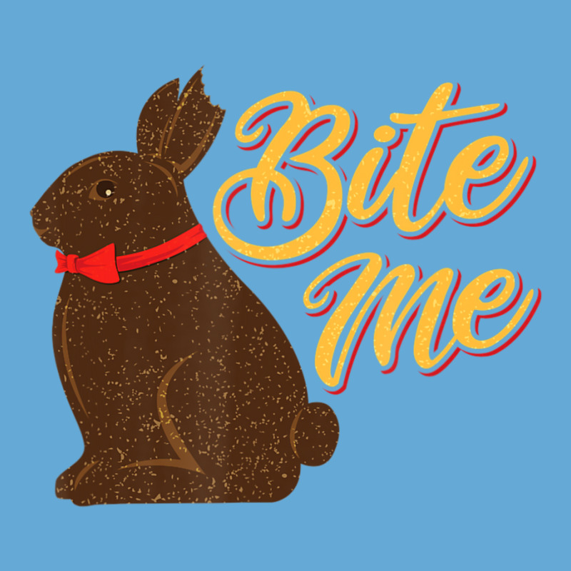 Bite Me Chocolate Bunny Missing Part Ear Basic Youth T-shirt by Coble Spellman | Artistshot