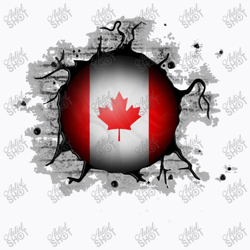 1st July Canada Day, Canadian Flag T-Shirt by deepbox | Artistshot