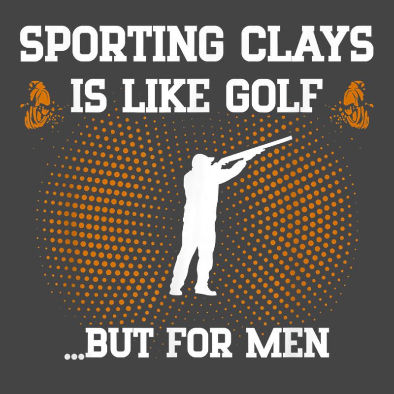 Mens Sporting Clays Is Like Golf But For Men Trap Skeet Shooting T Shi Basic T-shirt | Artistshot