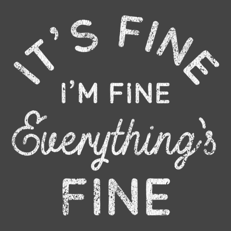 Its Fine Im Fine Everythings Fine Long Sleeve T Shirt Basic Youth T-shirt | Artistshot