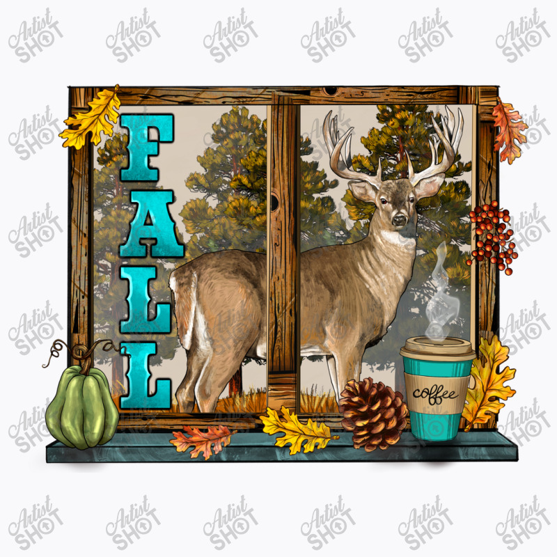 White Tailed Buck Fall T-shirt | Artistshot