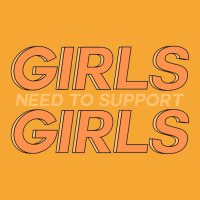 Girls Need Support Girls Basic T-shirt | Artistshot