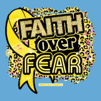 Endometriosis T  Shirt Endometriosis Awareness  Ribbon Faith Over Fear Basic T-shirt | Artistshot