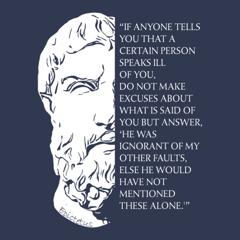 Stoicism Epictetus Stoic Philosophy Quote Faults Basic T-shirt by cm-arts | Artistshot