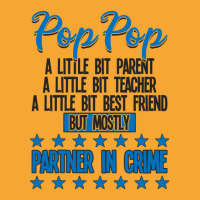 Pop Pop Partner In Crime Basic T-shirt | Artistshot