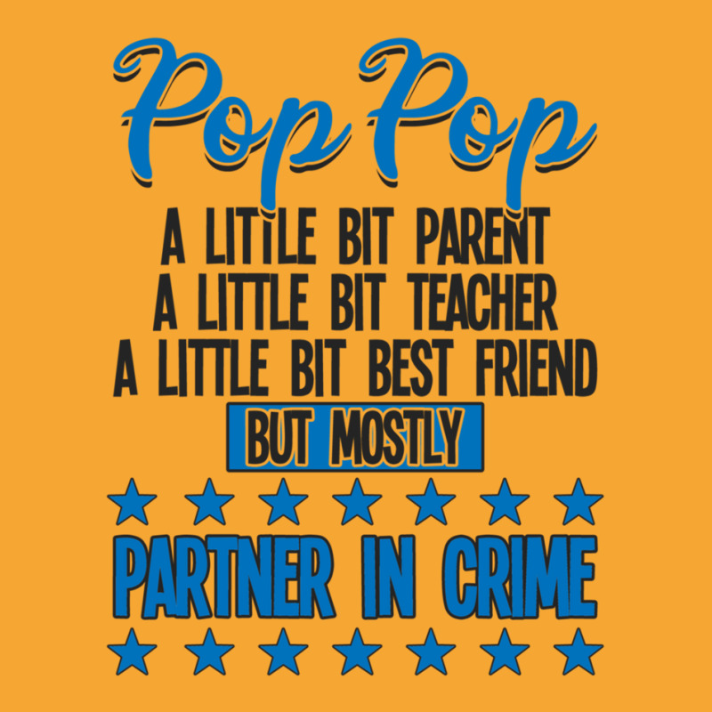 Pop Pop Partner In Crime Basic T-shirt | Artistshot