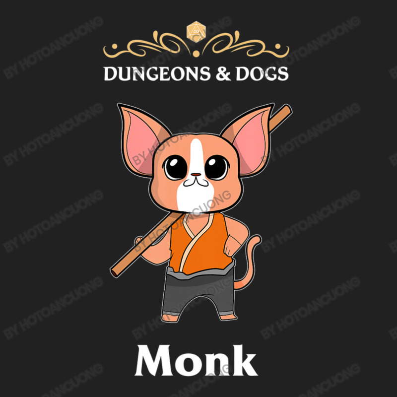 Dog Monk Rpg D20 Dice Tabletop Roleplaying Fantasy Gamers Basic Youth T-shirt by hotoancuong | Artistshot