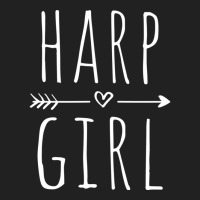 Harp Girl Funny Harp Player Harpist Pullover Hoodie Basic Youth T-shirt | Artistshot