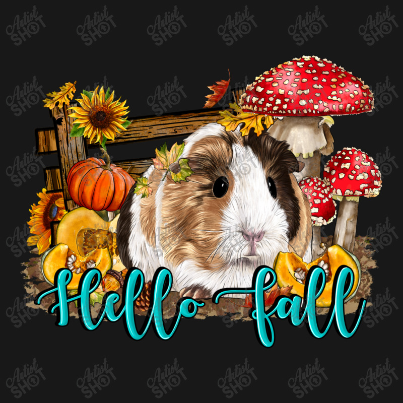 Hello Fall Guinea Pig Flannel Shirt | Artistshot