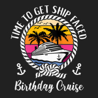 Womens Funny Girls Cruise Time To Get Ship Faced Birthday Cruise Tank Basic T-shirt | Artistshot