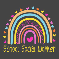 School Social Worker Rainbow Basic T-shirt | Artistshot