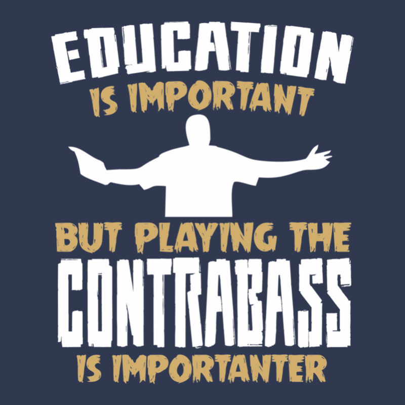 Contrabass Playing Is Importanter Quote Basic T-shirt by cm-arts | Artistshot