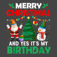 Merry Christmas And Yes It's My Birthday T Shirt Basic T-shirt | Artistshot