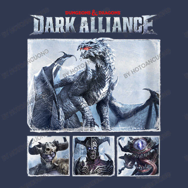 Womens Dungeons & Dragons Group Shot Dark Alliance Box Up V-neck Basic T-shirt | Artistshot