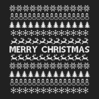 Merry Christmas Ugly Sweater Design Sweatshirt Basic T-shirt | Artistshot