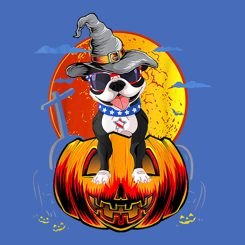 Boston Terrier Dogs Halloweens Basic Youth T-shirt by Clinical | Artistshot