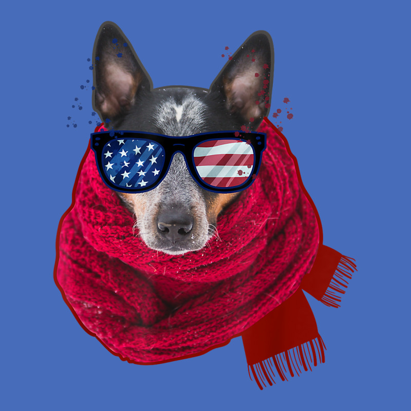 Australian Cattle Dog Usa Flag Merica I Cute Cattle Dog T Shirt Basic Youth T-shirt by cm-arts | Artistshot