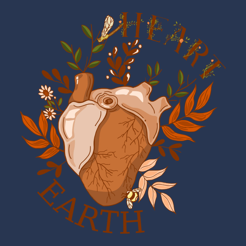 Heart - Earth Men Denim Jacket | Artistshot