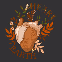 Heart - Earth Vintage Hoodie And Short Set | Artistshot