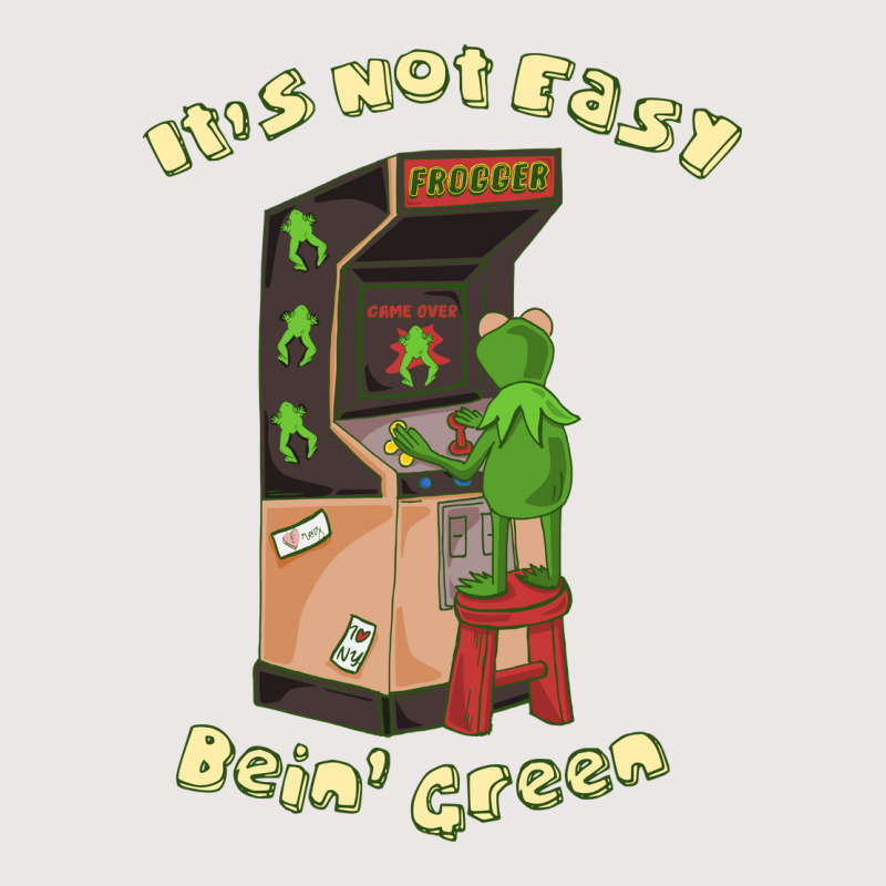 Cute Frog Playing Vintage Arcade Pocket T-shirt | Artistshot