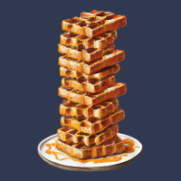 Tall Stack Of Waffles And Syrup Basic T-shirt | Artistshot