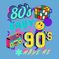 Retro 80's Baby 90's Made Me Vintage Basic T-shirt | Artistshot