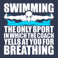 Swimming The Only Sport In Which Coach Yell Breathing Basic T-shirt | Artistshot