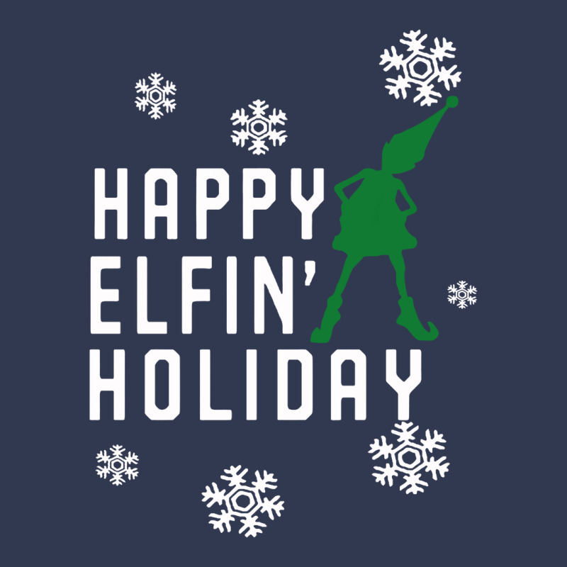 Happy Elfin Holiday [gemuk] Basic T-shirt | Artistshot