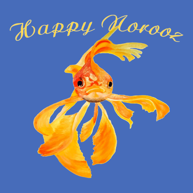 Happy Norooz Persian New Year Goldfish Isolated Basic T-shirt by DHEERAJGOODWIN | Artistshot