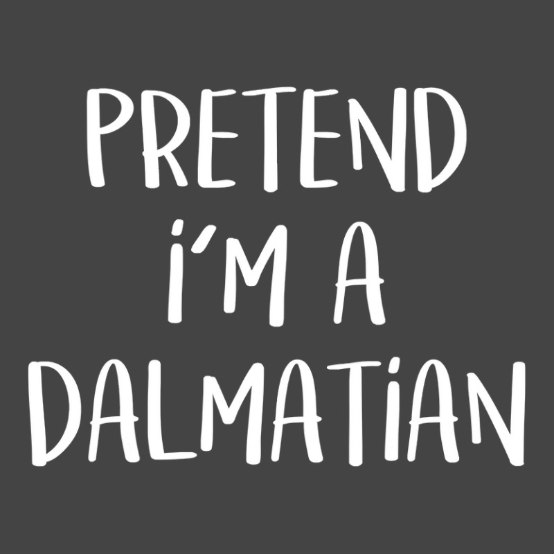 Pretend I M A Dalmatian Costume Funny Halloween Party T Shirt Basic T-shirt | Artistshot