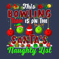 This Bowling Team Is On The Santa's Naughty List Xmas Player Basic T-shirt | Artistshot