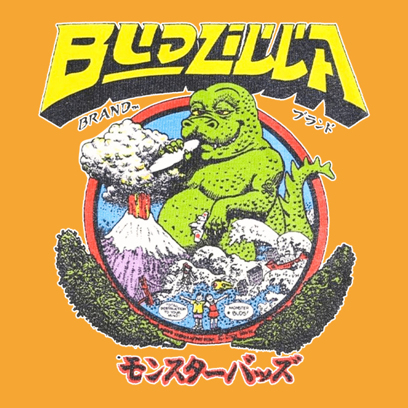 Budzilla, Budzilla Invades Hawaii, The Budzilla, Budzilla Art, Budzill Basic T-shirt | Artistshot